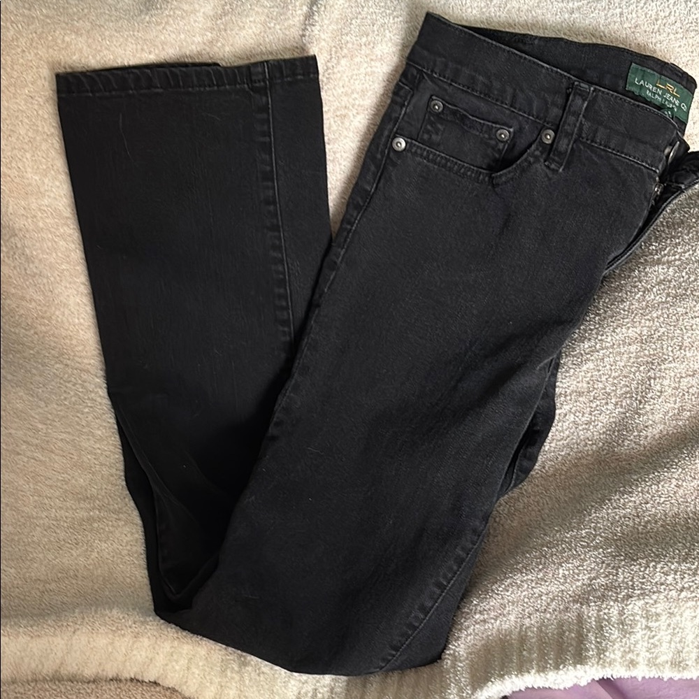 Vintage Ralph Lauren Black Denim Jeans